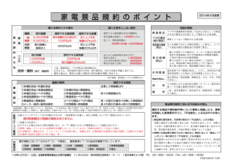 景品規約のポイント／小売業表示規約のポイント